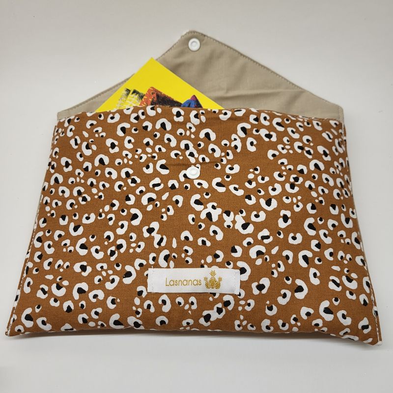Pochette à livre - fait main