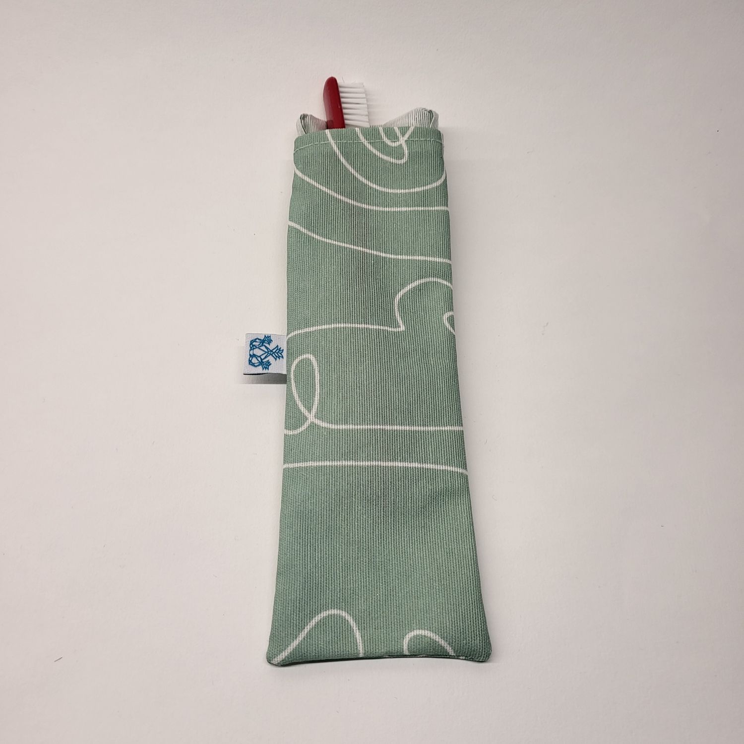 Pochette brosse à dent - Fait main
