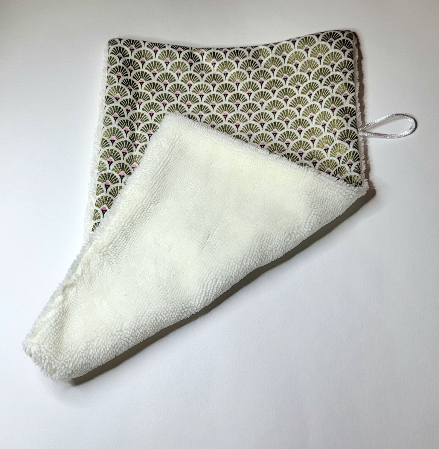 Serviette visage fait main