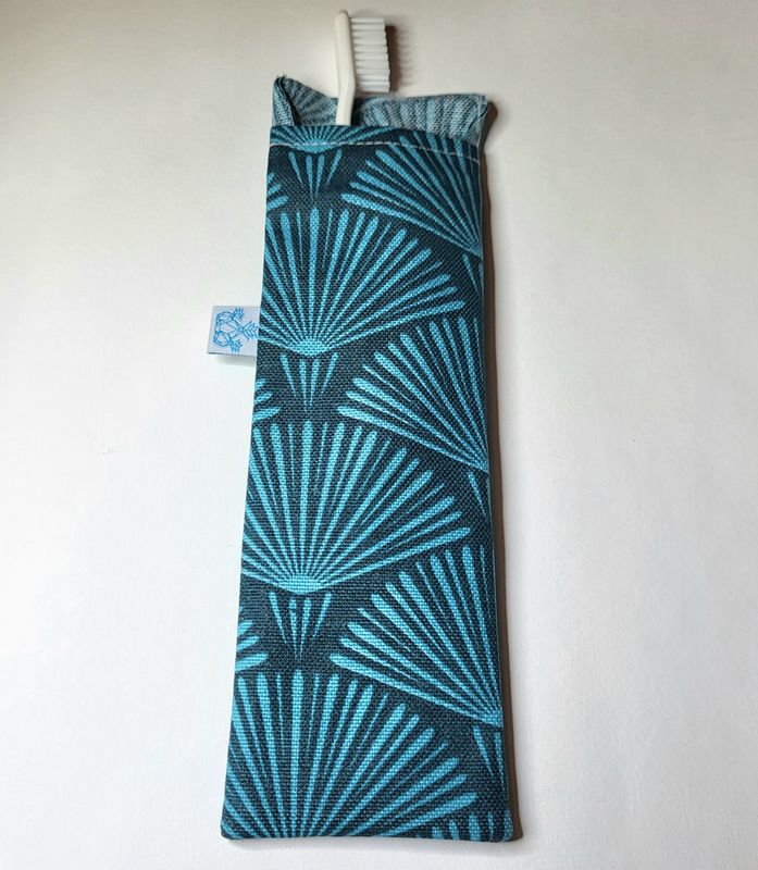 Pochette brosse à dent - Fait main