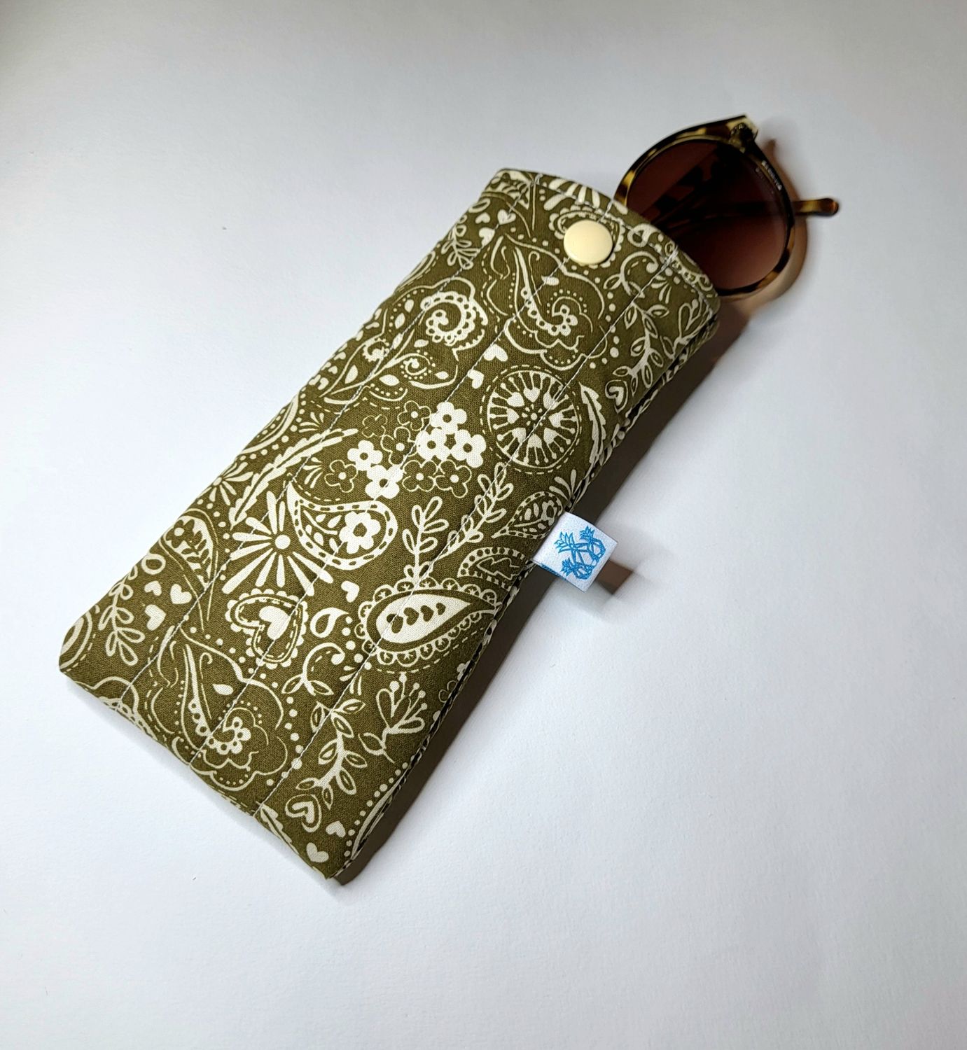 Étui à lunettes- Fait main