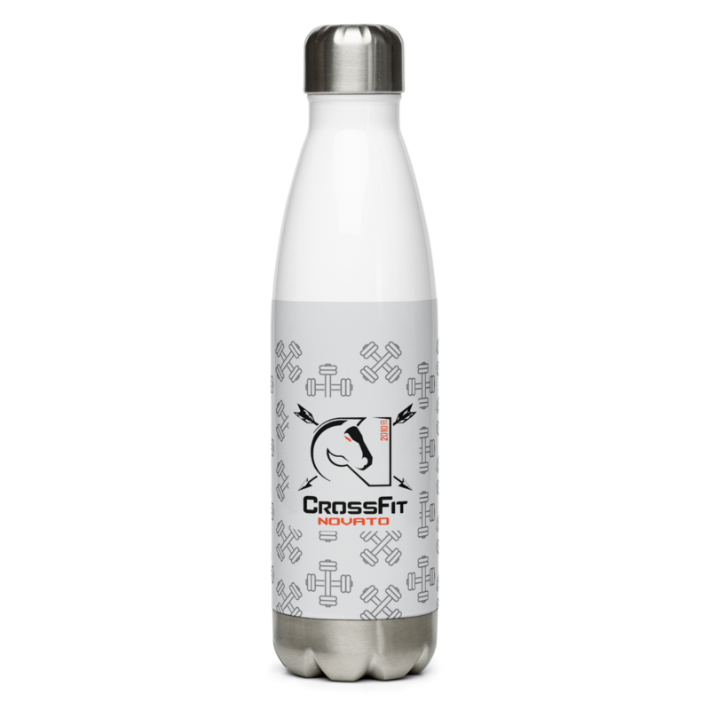 Insulated Water Bottle - Crossed Dumbbells