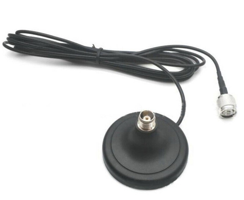 MAGNETIC BASE 66MM-RP-TNC-FML WITH 3M-LEAD TO RP-TNC-MLE-PLUG