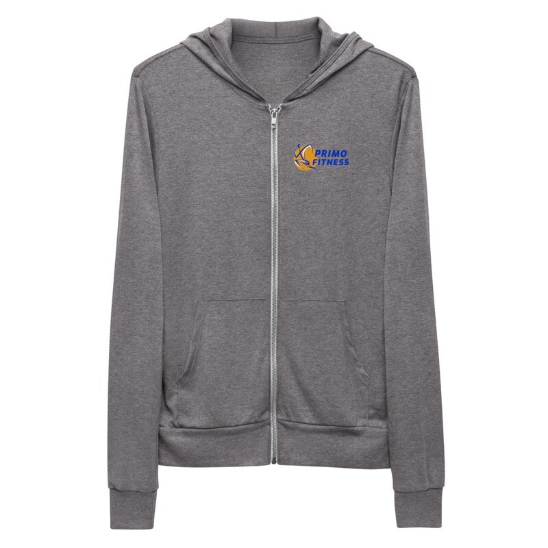 Lightweight Zip Up Hoodie