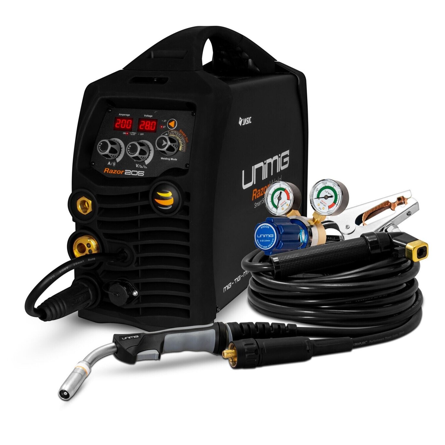 RAZOR 205 SMART SET MIG/TIG/STICK WELDER