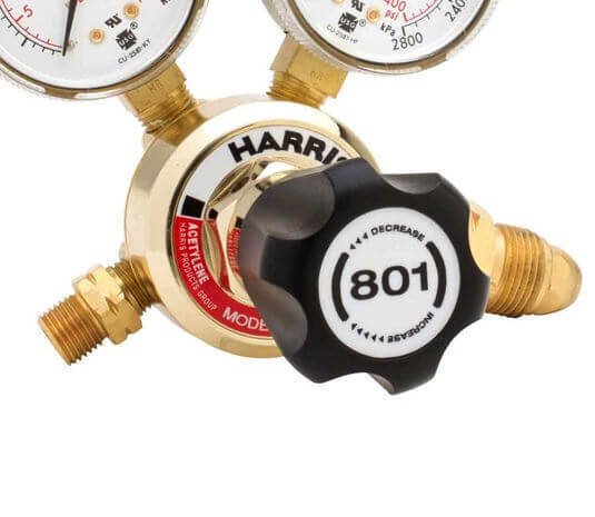 Harris 801 Acetylene Regulator