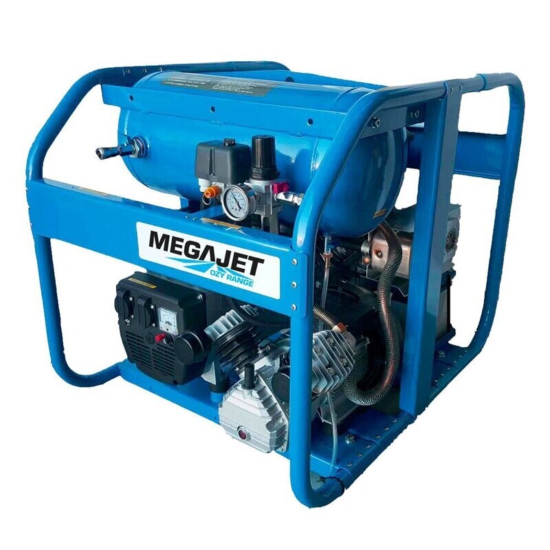 Megajet Ozy Vanguard Petrol 18HP Electric Start 4-in-1 Workstation