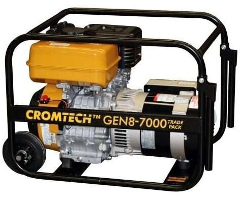 Cromtech Generator 7.0kW Robin Petrol Tradepack