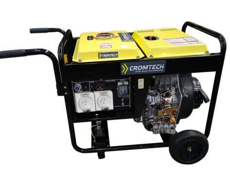 Cromtech Generator 6.0kW Diesel AVR Electric Start