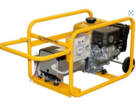 Crommelins Generator 6.8kW Robin Petrol E-Start Hirepack