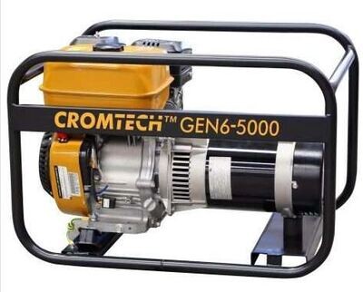 Cromtech Generator 5.0kW Robin Petrol
