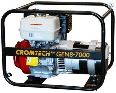 Cromtech Generator 7.0kW Honda Petrol