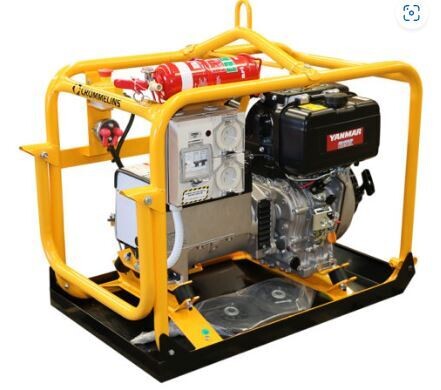 Crommelins Generator 5.5kW Yanmar Diesel minespec