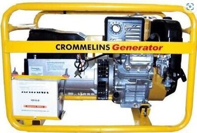 Crommelins Generator Welder 200amp Robin Petrol E-Start Hirepack
