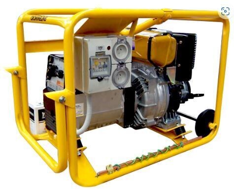Crommelins Generator Welder 180amp Yanmar Diesel E-start Hirepack