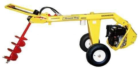 Groundhog Hydraulic Post Hole Digger 9.0hp