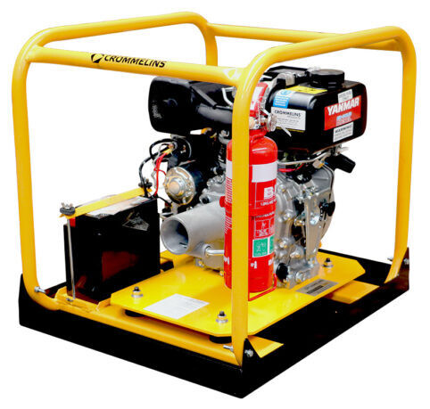 Crommelins Drive Unit Diesel Yanmar Electric Start Minespec 4.7hp