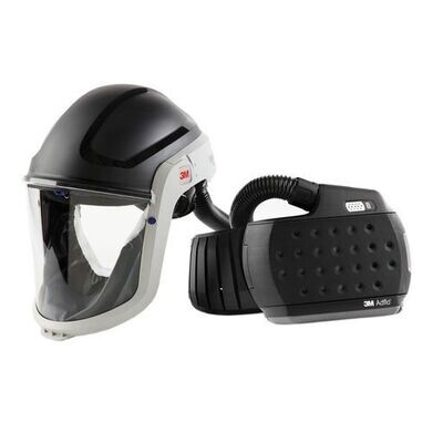 3M Versaflo Shield & Safety Helmet M-307 with Adflo PAPR