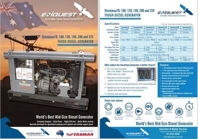 Eniquest Stockman 100 Diesel Generator