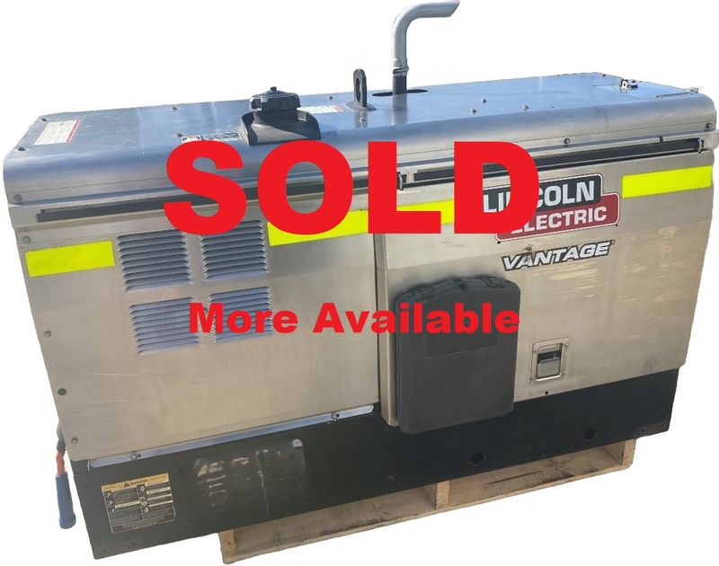 LINCOLN VANTAGE 580 DIESEL WELDER/GENSET - USED