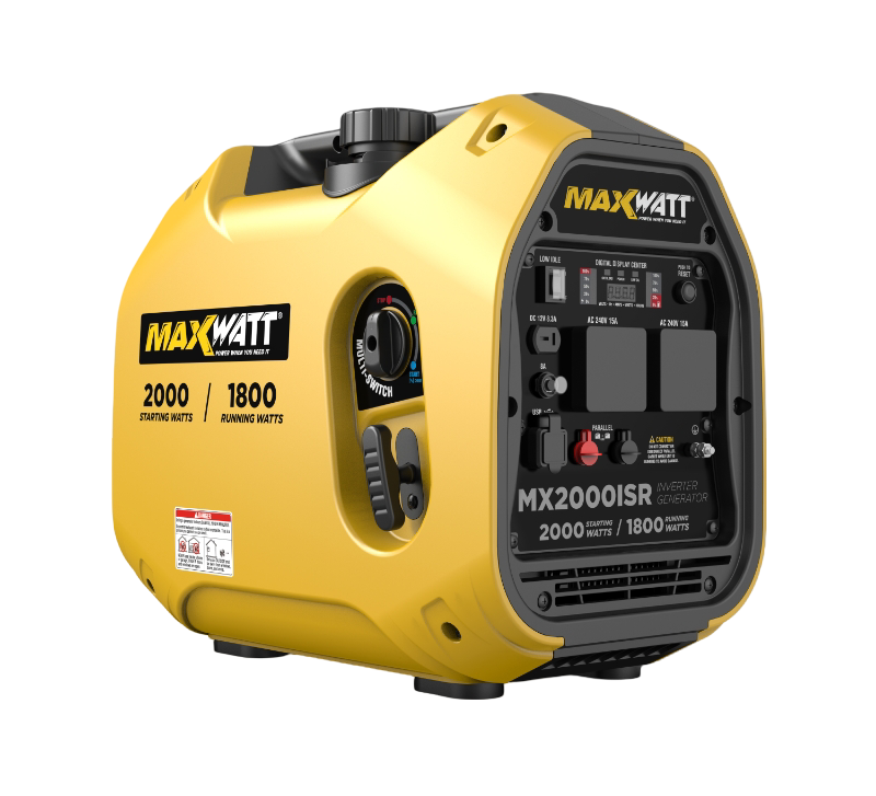 MAXWATT 2000W PETROL INVERTER GENERATOR MAXWATT 2000W PETROL INVERTER GENERATOR