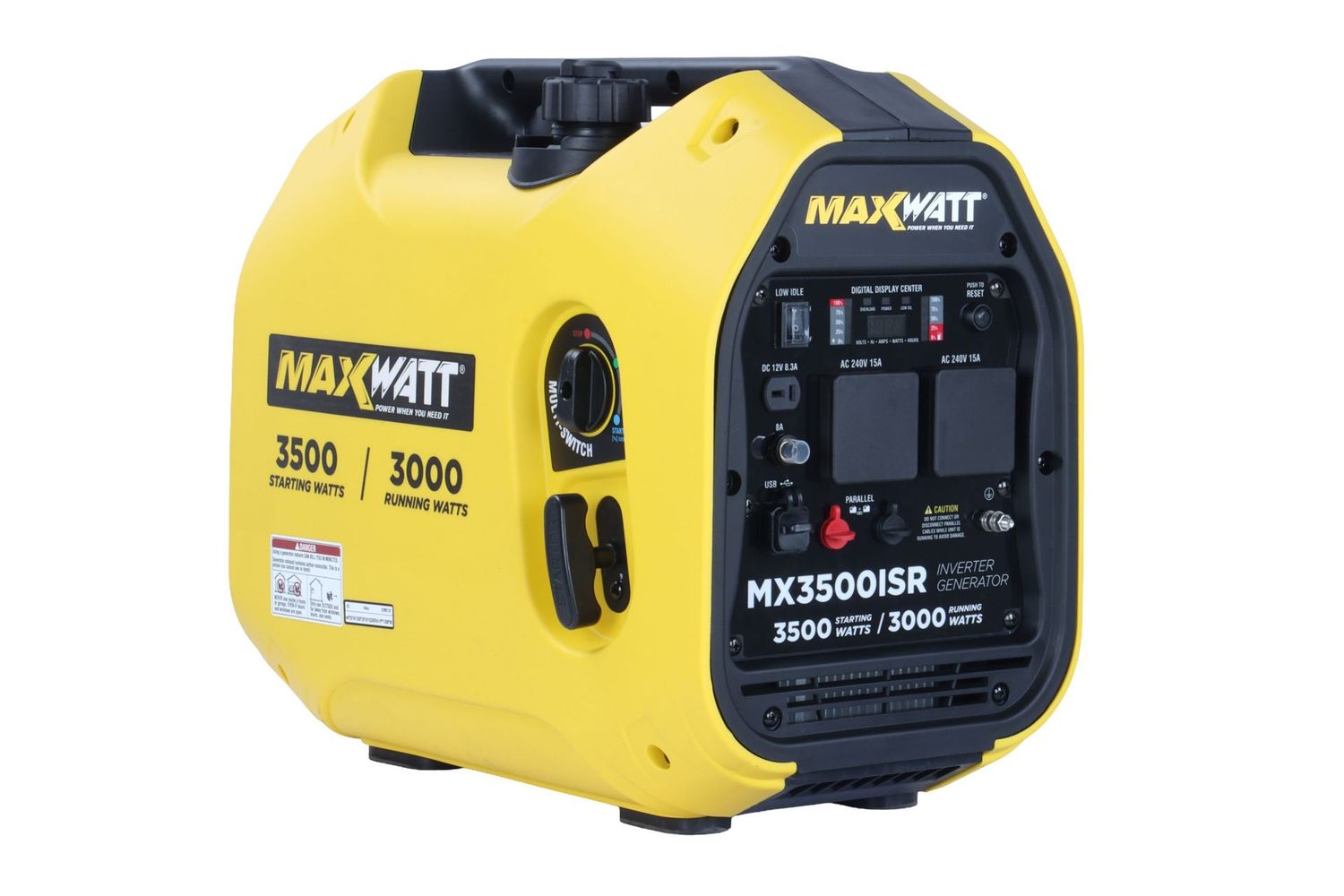 MAXWATT 3500 W INVERTER GENERATOR MAXWATT 3500 W INVERTER GENERATOR