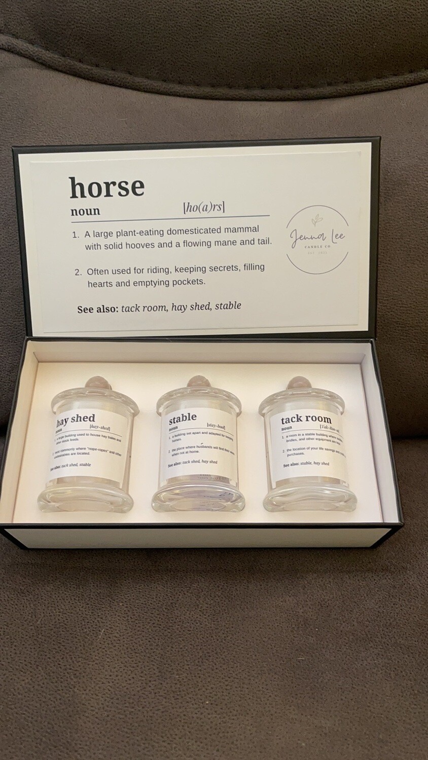 Horse Candle Gift Pack