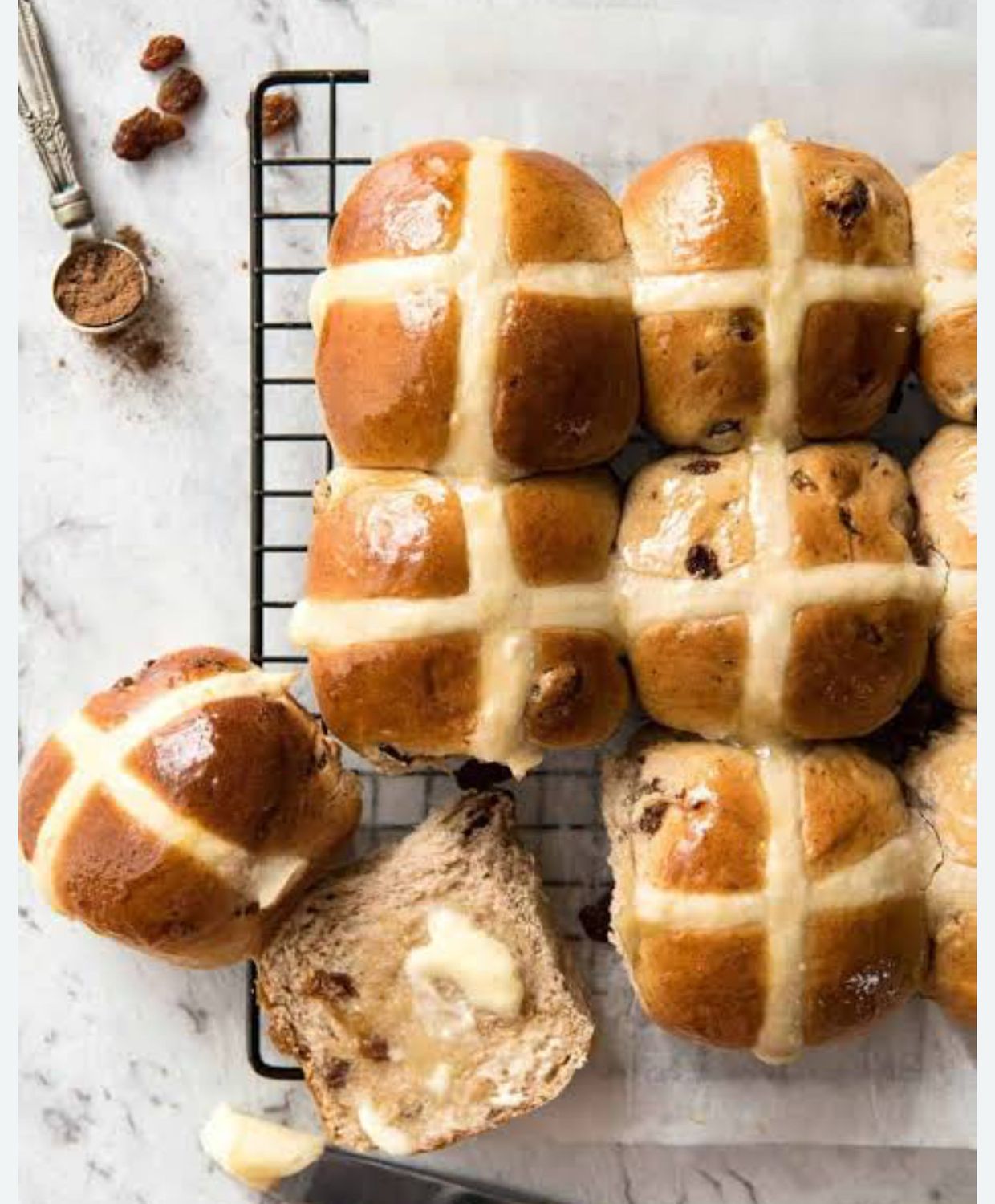 Hot cross bun