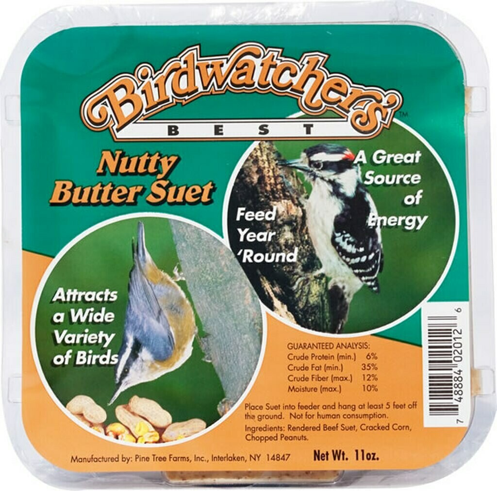 Suet — NUTTY BUTTER (case of 12)