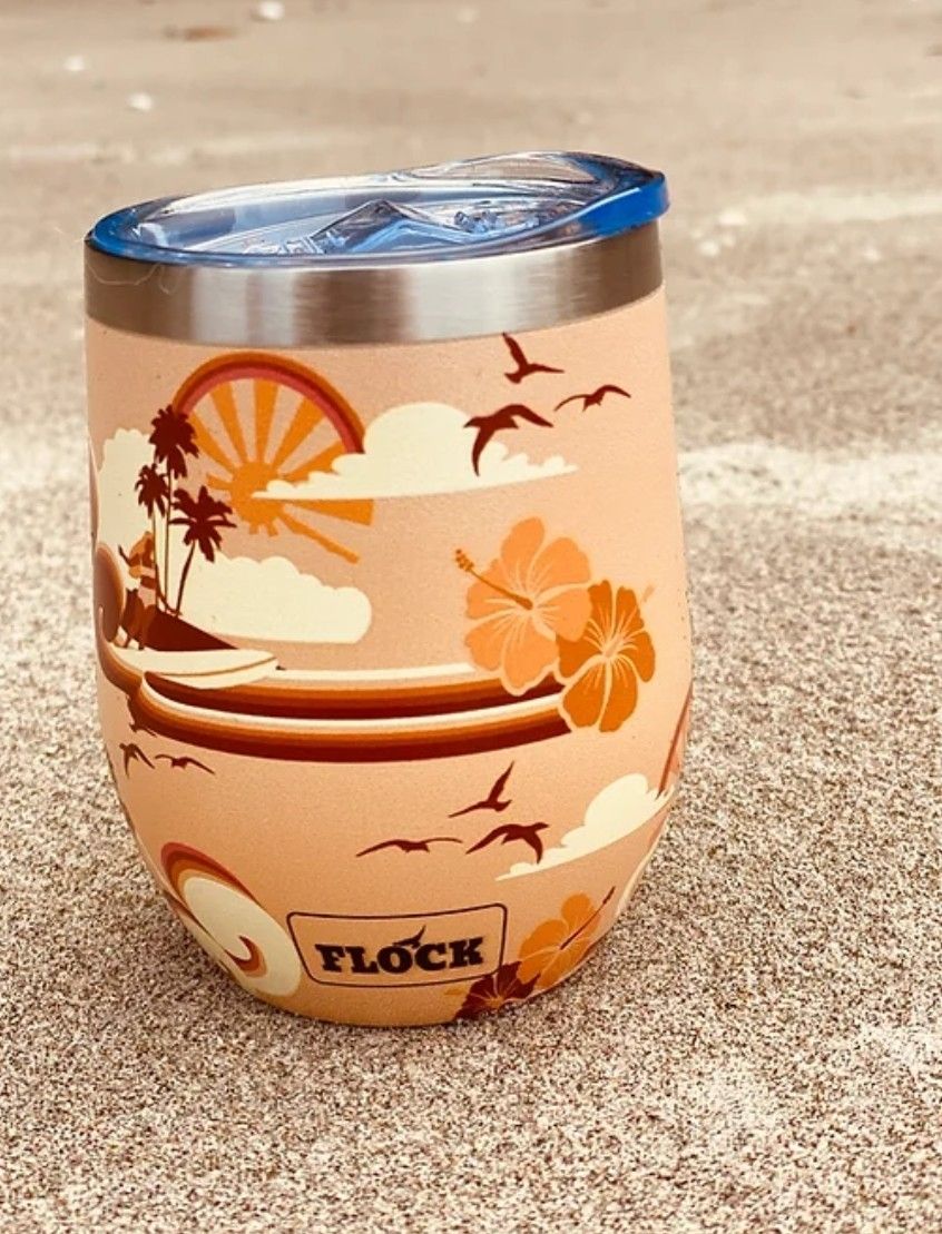 Surfer girl tumbler