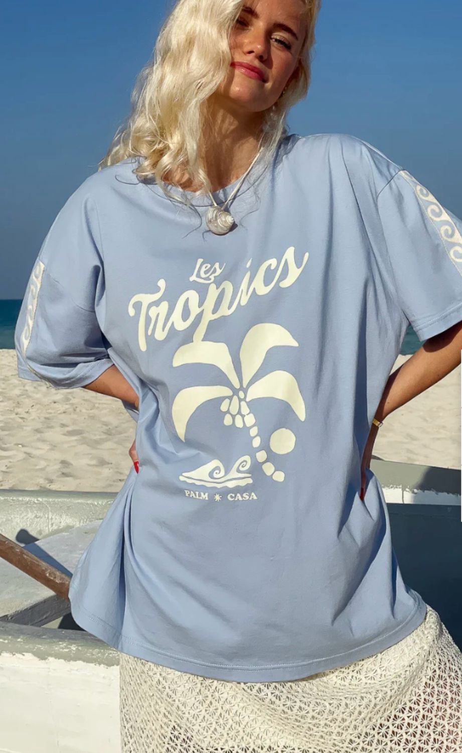Palm tropics tee