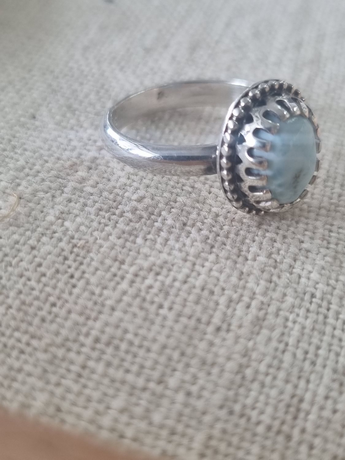 Larimar ring