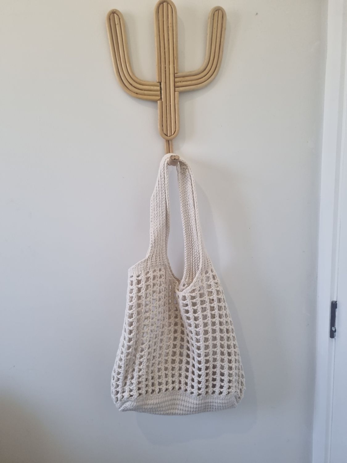 Crochet market bag