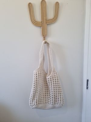 Crochet market bag