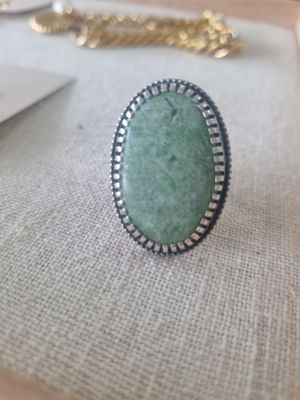 Green Opal ring