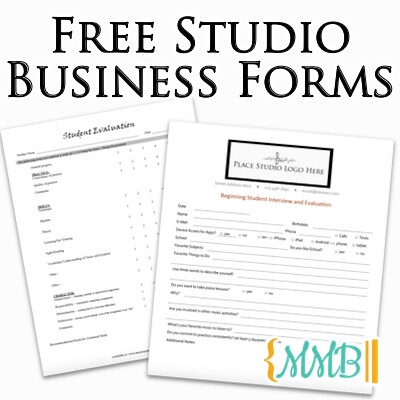 Free Studio Business Forms