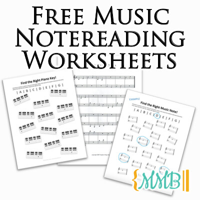 Free Music Note Reading Worksheets