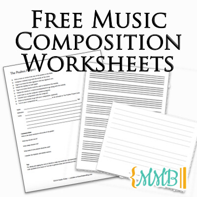 Free Music Composition Worksheets
