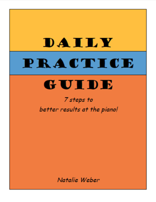 Daily Practice Guide: 7 steps to better results at the piano!