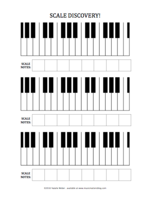 Free Scale Discovery Worksheet