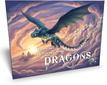 To the Isle with Powell and His Dragons | Piano Camp Student Workbook (Printed) To the Isle with Powell and His Dragons | Piano Camp Student Workbook (Printed)