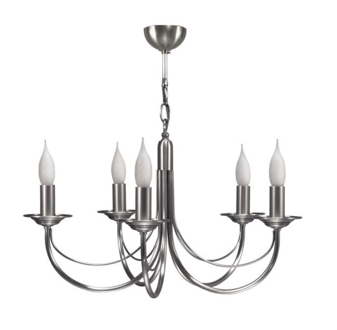 CHATELET Lustre 5L Nickel