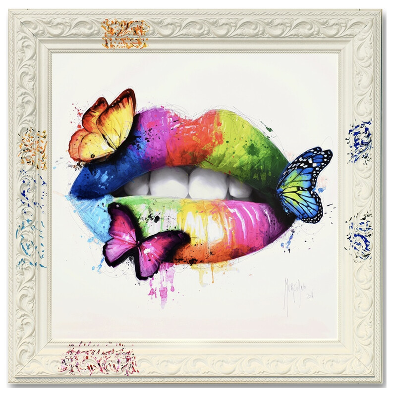 Butterfly kiss