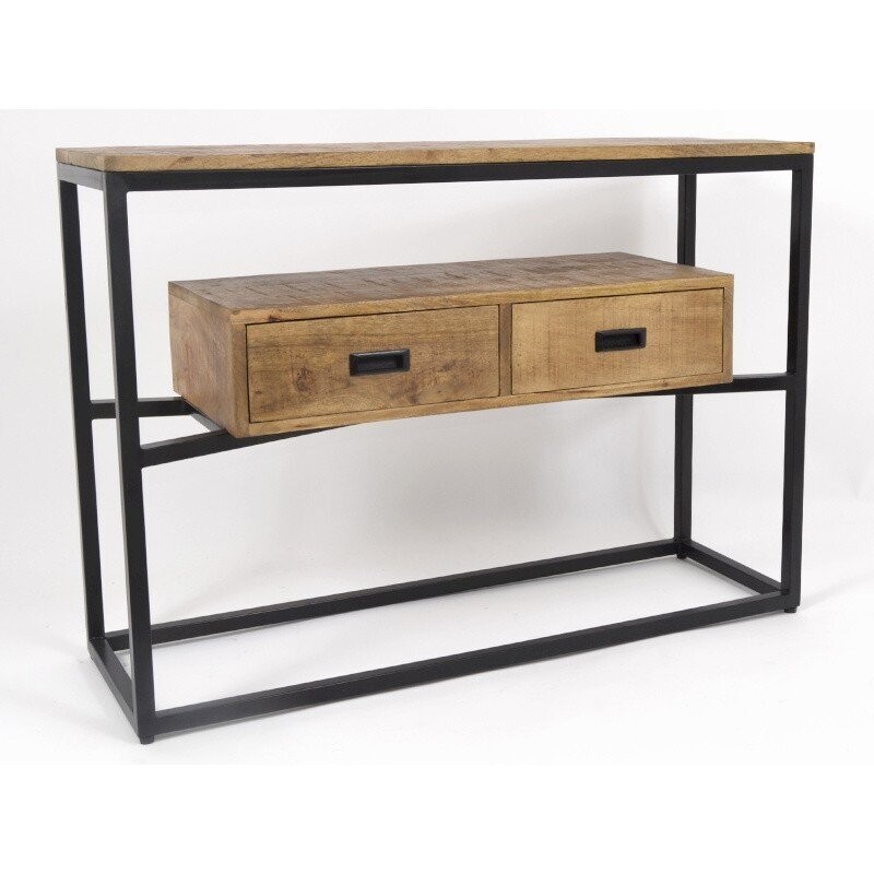 ABISKO console 2 tiroirs