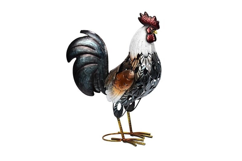 COQ METAL GRIS/BLANC/JAUNE