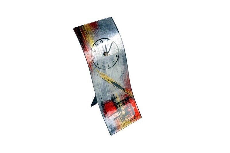 PENDULE DECOR FORMES ABSTRAITES