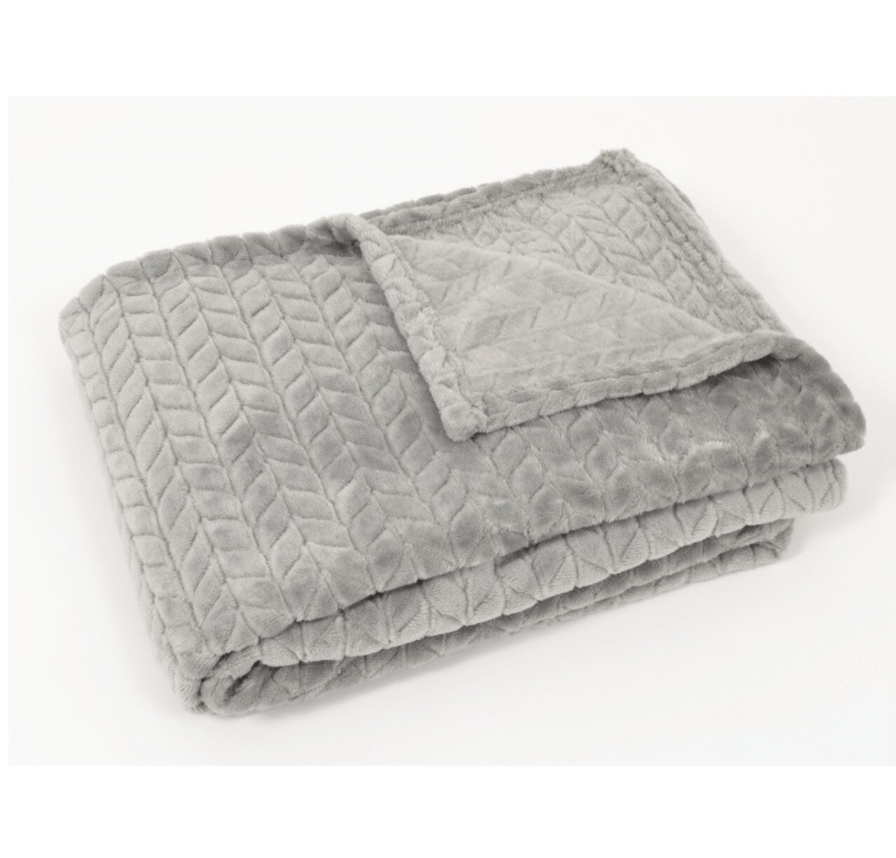 SARAH plaid 130x170 gris