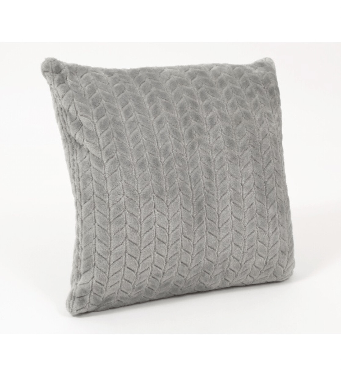 SARAH coussin 45x45 gris