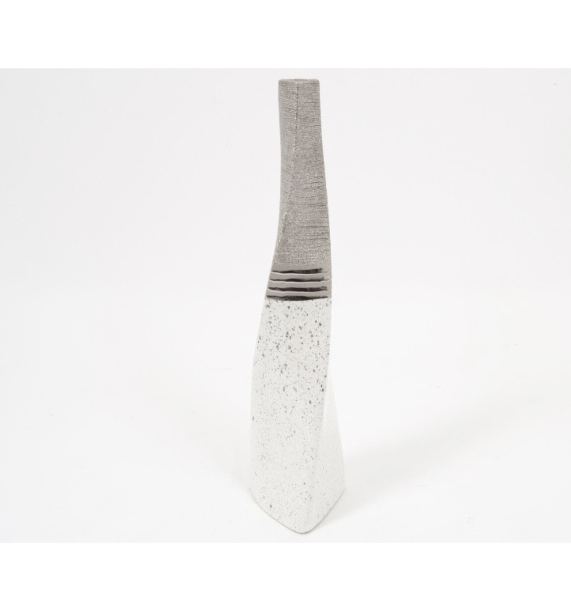 SUPERBE vase torsadé 54cm