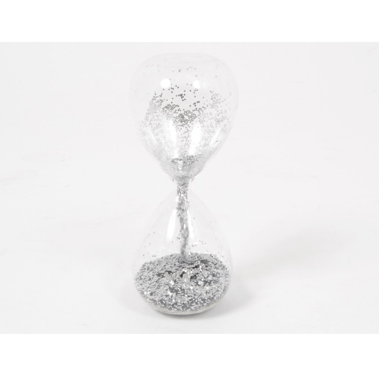 TIME sablier s.argent 17cm
